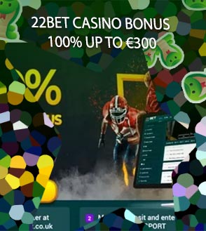 22bet casino no deposit bonus