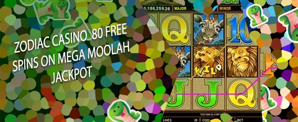 Mega moolah 80 gratis spins