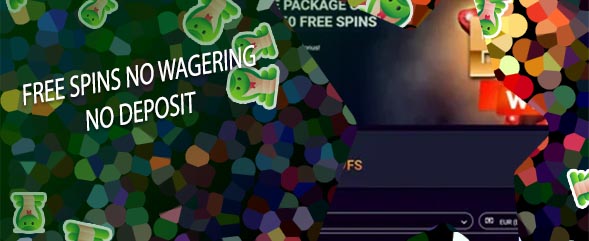 No wagering welcome bonus