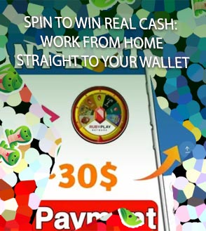 Spin for real cash